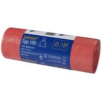 Meditrade® Müllbeutel Safebin®Typ 100 120,0 l rot 54,0 µm, 25 St. von Meditrade®