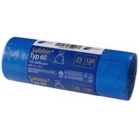 Meditrade® Müllbeutel Safebin®Typ 60 120,0 l blau 37,0 µm, 25 St. von Meditrade®