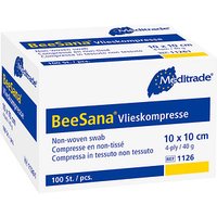 Meditrade® Vlies-Kompressen BeeSana® 1126 weiß 10,0 x 10,0 cm, 100 St. von Meditrade®