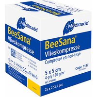 Meditrade® Vlies-Kompressen BeeSana® 1137 weiß 5,0 x 5,0 cm, 50 St. von Meditrade®