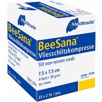 Meditrade® Vlies-Kompressen BeeSana® 1243 weiß 7,5 x 7,5 cm, 50 St. von Meditrade®