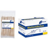 Meditrade® Wattestäbchen klein braun, 1.000 St. von Meditrade®