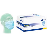 Meditrade® medizinischer Mundschutz Suavel® Protec DIN EN 14683:2019 Typ II, 50 St. von Meditrade®