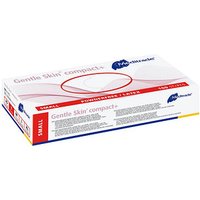 Meditrade® unisex Einmalhandschuhe Gentle Skin® compact+ weiß Größe S, 100 St. von Meditrade®