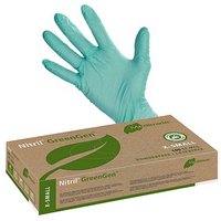 Meditrade® unisex Einmalhandschuhe Nitril® GreenGen® grün Größe XS, 100 St. von Meditrade®