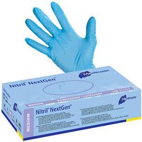 Meditrade® unisex Einmalhandschuhe Nitril® NextGen® blau Größe M, 100 St. von Meditrade®
