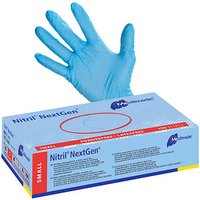 Meditrade® unisex Einmalhandschuhe Nitril® NextGen® blau Größe S 100 St. von Meditrade®