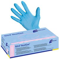 Meditrade® unisex Einmalhandschuhe Nitril® NextGen® blau Größe XL, 100 St. von Meditrade®