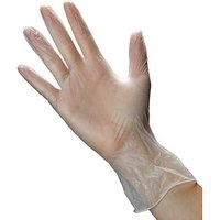 Meditrade® unisex Einmalhandschuhe Vinyl 2000 PF transparent Größe M, 100 St. von Meditrade®