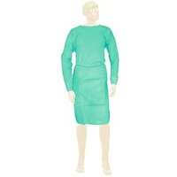 Meditrade® unisex Schutzkittel BeeSana® PP grün Einheitsgröße 10 St. von Meditrade®