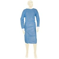 Meditrade® unisex Schutzkittel BeeSana® SMS blau Einheitsgröße 10 St. von Meditrade®