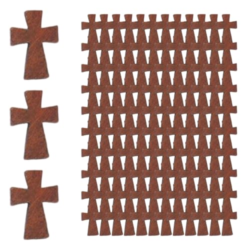 Kleine Holzkreuze, 200pcs kleine hölzerne Kreuze, Mini -Kreuzungsperlen Masse mit Löchern, Vintage -Anhänger Charme für Party Gefällt mir DIY Crafts Schmuckzuarbeiten Kleine Holzkreuze, 200pcs kleine hölzerne Kreuze, Mini -Kreuzungsperlen Masse mit Löchern, Vintage -Anhänger Charme für Party Gefällt mir DIY Crafts Schmuckzuarbeiten von Mednkoku