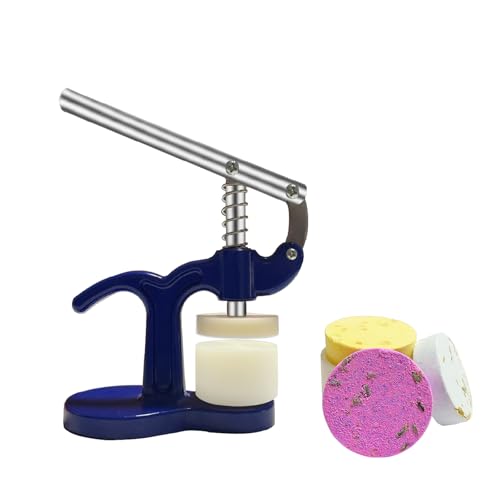 Medonala Bad Salz Dampf Presse Maschine mit einem Satz Formen, DIY für Bad Bombe, Dusche Dampfer Maker, Bad Dampfer Kit, Dusche Tabletten Dampfer Presse von Medonala