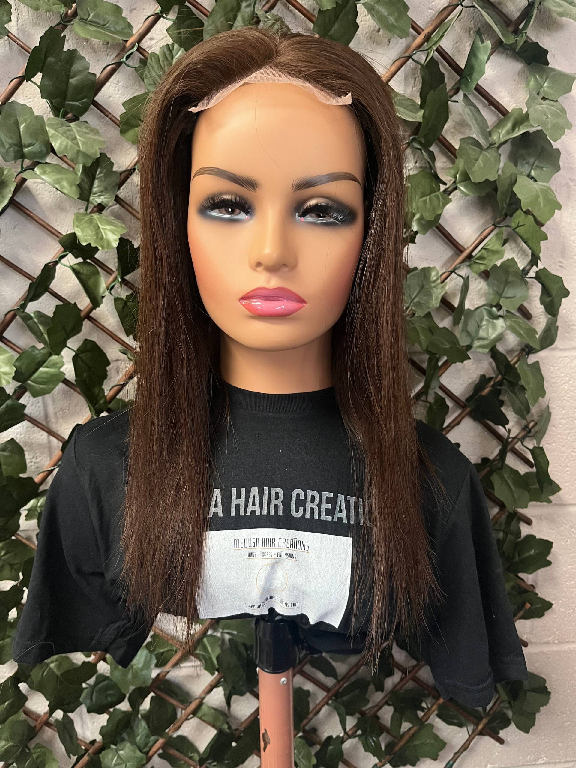 Leichte Dunkelste Braun 100% Luxus Remy Echthaarspange in Topper Mit Preisgekröntem Haar Leichte Dunkelste Braun 100% Luxus Remy Echthaarspange in Topper Mit Preisgekröntem Haar von MedusaHairCreations