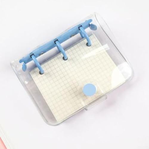 Innovatives Mini-Notizbuch mit 3 Ringen, unverzichtbar für Studenten und Kreative, Blau Innovatives Mini-Notizbuch mit 3 Ringen, unverzichtbar für Studenten und Kreative, Blau von MeevrgR