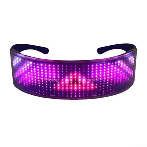 MeevrgR Leuchtende Partybrille – USB-wiederaufladbare LED-Brille für Halloween/Konzerte, leuchtet im Dunkeln, ABS-Rahmen, langanhaltend, angenehm zu tragen MeevrgR Leuchtende Partybrille – USB-wiederaufladbare LED-Brille für Halloween/Konzerte, leuchtet im Dunkeln, ABS-Rahmen, langanhaltend, angenehm zu tragen von MeevrgR