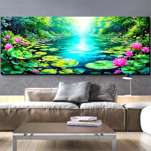 Mefooge Diamond Painting Erwachsene Groß 40x80cm Diamond Painting Lotus 5D DIY Malen Nach Zahlen Landschaft Crystal Art Kits Diamant Painting Bilder Home Wand Dekor Geschenke L212 Mefooge Diamond Painting Erwachsene Groß 40x80cm Diamond Painting Lotus 5D DIY Malen Nach Zahlen Landschaft Crystal Art Kits Diamant Painting Bilder Home Wand Dekor Geschenke L212 von Mefooge