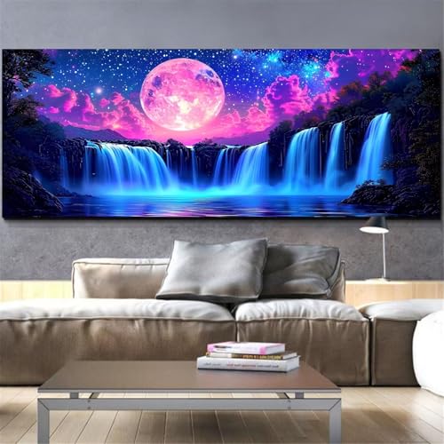 Mefooge Diamond Painting Erwachsene Groß 40x80cm Diamond Painting Mond 5D DIY Malen Nach Zahlen Wasserfall Crystal Art Kits Diamant Painting Bilder Home Wand Dekor Geschenke L235 Mefooge Diamond Painting Erwachsene Groß 40x80cm Diamond Painting Mond 5D DIY Malen Nach Zahlen Wasserfall Crystal Art Kits Diamant Painting Bilder Home Wand Dekor Geschenke L235 von Mefooge