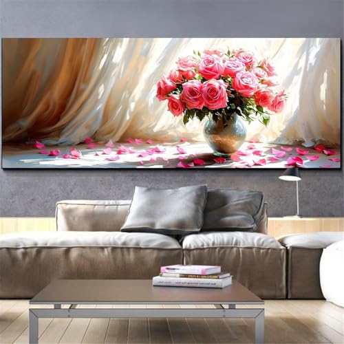 Mefooge Diamond Painting Erwachsene Groß 40x80cm Diamond Painting Rose 5D DIY Malen Nach Zahlen Rosa Crystal Art Kits Diamant Painting Bilder Home Wand Dekor Geschenke L244 Mefooge Diamond Painting Erwachsene Groß 40x80cm Diamond Painting Rose 5D DIY Malen Nach Zahlen Rosa Crystal Art Kits Diamant Painting Bilder Home Wand Dekor Geschenke L244 von Mefooge