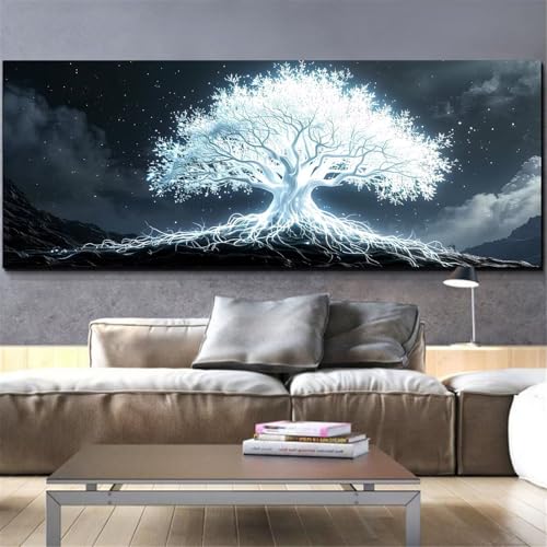Mefooge Diamond Painting Erwachsene Groß 40x80cm Diamond Painting Weiß 5D DIY Malen Nach Zahlen Baum Crystal Art Kits Diamant Painting Bilder Home Wand Dekor Geschenke L215 Mefooge Diamond Painting Erwachsene Groß 40x80cm Diamond Painting Weiß 5D DIY Malen Nach Zahlen Baum Crystal Art Kits Diamant Painting Bilder Home Wand Dekor Geschenke L215 von Mefooge
