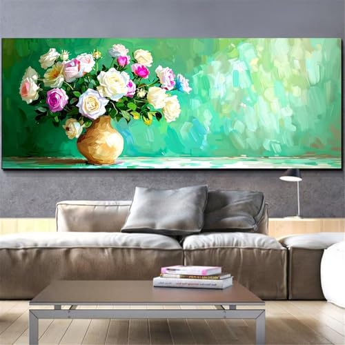 Mefooge Diamond Painting Erwachsene Groß 60x120cm Diamond Painting Rose 5D DIY Malen Nach Zahlen Blumen Crystal Art Kits Diamant Painting Bilder Home Wand Dekor Geschenke L237 Mefooge Diamond Painting Erwachsene Groß 60x120cm Diamond Painting Rose 5D DIY Malen Nach Zahlen Blumen Crystal Art Kits Diamant Painting Bilder Home Wand Dekor Geschenke L237 von Mefooge