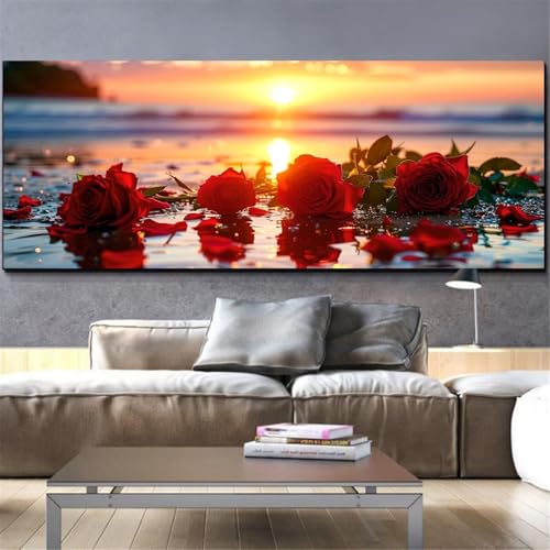 Mefooge Diamond Painting Erwachsene Groß 60x120cm Diamond Painting Rose 5D DIY Malen Nach Zahlen Sonnenuntergang Crystal Art Kits Diamant Painting Bilder Home Wand Dekor Geschenke L257 Mefooge Diamond Painting Erwachsene Groß 60x120cm Diamond Painting Rose 5D DIY Malen Nach Zahlen Sonnenuntergang Crystal Art Kits Diamant Painting Bilder Home Wand Dekor Geschenke L257 von Mefooge