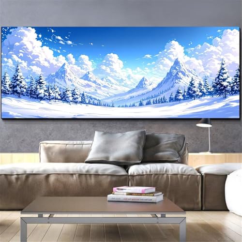 Mefooge Diamond Painting Erwachsene Groß 60x120cm Diamond Painting Schnee 5D DIY Malen Nach Zahlen Landschaft Crystal Art Kits Diamant Painting Bilder Home Wand Dekor Geschenke L214 Mefooge Diamond Painting Erwachsene Groß 60x120cm Diamond Painting Schnee 5D DIY Malen Nach Zahlen Landschaft Crystal Art Kits Diamant Painting Bilder Home Wand Dekor Geschenke L214 von Mefooge
