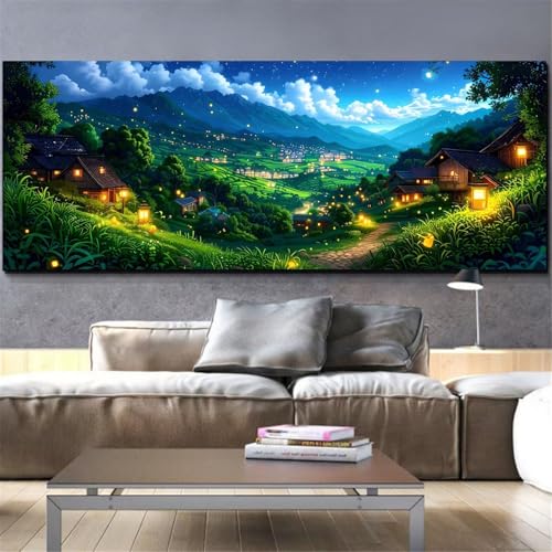 Mefooge Diamond Painting Erwachsene Groß 70x140cm Diamond Painting Dorf 5D DIY Malen Nach Zahlen Landschaft Crystal Art Kits Diamant Painting Bilder Home Wand Dekor Geschenke L203 Mefooge Diamond Painting Erwachsene Groß 70x140cm Diamond Painting Dorf 5D DIY Malen Nach Zahlen Landschaft Crystal Art Kits Diamant Painting Bilder Home Wand Dekor Geschenke L203 von Mefooge