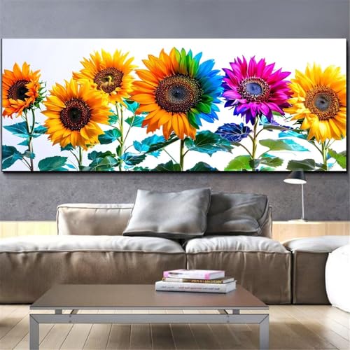 Mefooge Diamond Painting Sonnenblumen Diamond Painting Erwachsene Groß 30x90cm Blumen Diamant Malerei Malen Nach Zahlen Full Drill Crystal Art Stickerei Malerei Kits für Home Dekor Geschenke L226 Mefooge Diamond Painting Sonnenblumen Diamond Painting Erwachsene Groß 30x90cm Blumen Diamant Malerei Malen Nach Zahlen Full Drill Crystal Art Stickerei Malerei Kits für Home Dekor Geschenke L226 von Mefooge