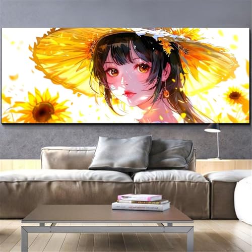 Mefooge Diamond Painting Sonnenblumen Diamond Painting Erwachsene Groß 30x90cm Mädchen Diamant Malerei Malen Nach Zahlen Full Drill Crystal Art Stickerei Malerei Kits für Home Dekor Geschenke L241 Mefooge Diamond Painting Sonnenblumen Diamond Painting Erwachsene Groß 30x90cm Mädchen Diamant Malerei Malen Nach Zahlen Full Drill Crystal Art Stickerei Malerei Kits für Home Dekor Geschenke L241 von Mefooge
