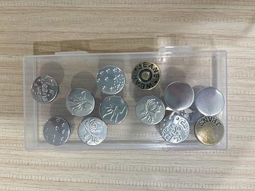 12 Sets Knöpfe für Jeans 12 Sets Knöpfe für Jeans von Megoogo