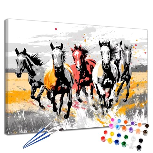 Malen Nach Zahlen Erwachsene Abstrakt Malen Nach Zahlen Tier Groß Format 70x90 cm Handgemalt Ölgemälde, DIY Paint by Numbers Kit Pinseln und Acrylfarbe, Bastelset Als Geschenk für Frauen 2W-207 Malen Nach Zahlen Erwachsene Abstrakt Malen Nach Zahlen Tier Groß Format 70x90 cm Handgemalt Ölgemälde, DIY Paint by Numbers Kit Pinseln und Acrylfarbe, Bastelset Als Geschenk für Frauen 2W-207 von Meiaiao