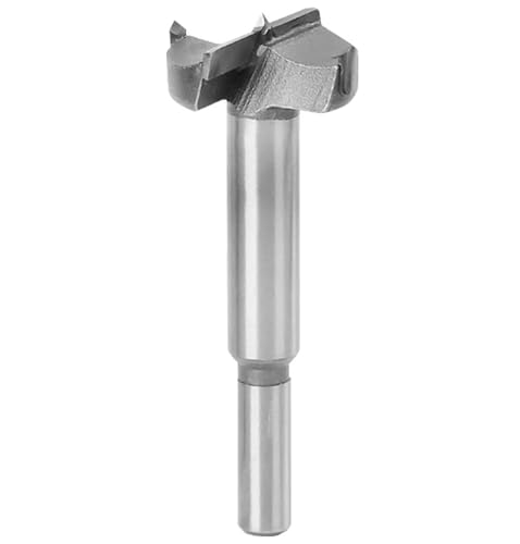 Meichoon Forstner Schlangenbohrer, 60 mm, Holzbearbeitung, Bohrlochsäge, Stanz-Bit, Holzplatten, Flachflügelbohrung, Hartmetallspitze, Rundschaftschneiden für Scharnier, Sperrholz, CNC-Werkzeug von Meichoon