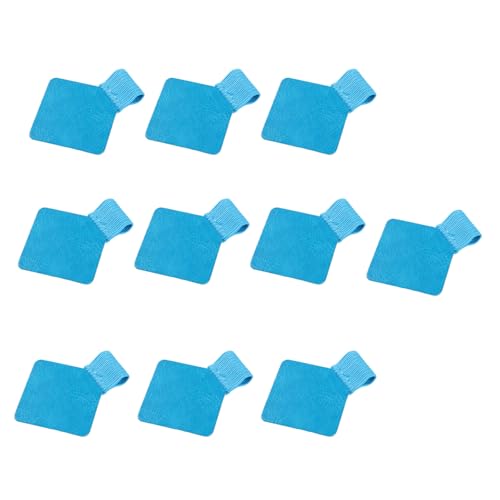 10 Stück selbstklebender Stifthalter aus PU-Leder, Notizbuch, Stifthalter, elastische Stiftringe für Planer, Tagebuch, Klemmbrett 10 Stück selbstklebender Stifthalter aus PU-Leder, Notizbuch, Stifthalter, elastische Stiftringe für Planer, Tagebuch, Klemmbrett von Meiliyizu