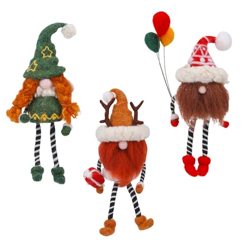 Meiliyizu Handgefertigte Nadelfilz-Kits, Zwerge, Nadelfilz-Starter-Kits mit Filzwerkzeug, einfach zu bedienendes Nadelfilzzubehör Meiliyizu Handgefertigte Nadelfilz-Kits, Zwerge, Nadelfilz-Starter-Kits mit Filzwerkzeug, einfach zu bedienendes Nadelfilzzubehör von Meiliyizu