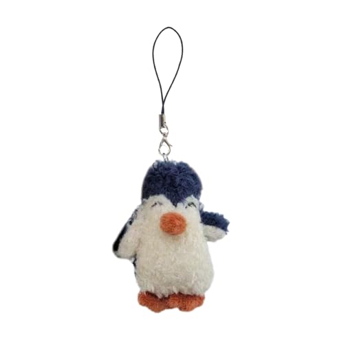 Meiliyizu Pinguin-Anhänger, einzigartiger Pinguin-Handyschmuck, weicher Pinguin-Handyanhänger, niedlicher Handyanhänger, Plüschmaterial, niedlicher Taschenanhänger für jeden Anlass Meiliyizu Pinguin-Anhänger, einzigartiger Pinguin-Handyschmuck, weicher Pinguin-Handyanhänger, niedlicher Handyanhänger, Plüschmaterial, niedlicher Taschenanhänger für jeden Anlass von Meiliyizu