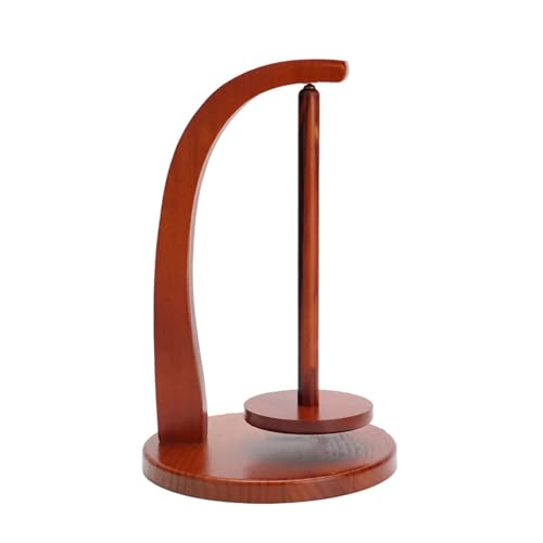 Meiliyizu Strickgarnspender Halter Holz Garnständer Drehbarer Garnständer Fadenspule Rack zum Stricken Häkeln Meiliyizu Strickgarnspender Halter Holz Garnständer Drehbarer Garnständer Fadenspule Rack zum Stricken Häkeln von Meiliyizu