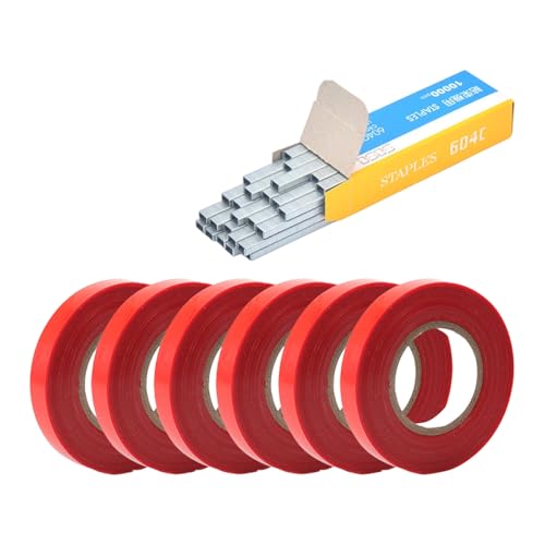 Pflanzenzweig-Bindeband und Edelstahl-Klammernnadel, Zweigbinder, Maschinenkomponenten, Pflanzenwachstums-Bindeband Pflanzenzweig-Bindeband und Edelstahl-Klammernnadel, Zweigbinder, Maschinenkomponenten, Pflanzenwachstums-Bindeband von Meiliyizu