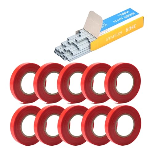 Pflanzenzweig-Bindeband und Edelstahl-Klammernnadel, Zweigbinder, Maschinenkomponenten, Pflanzenwachstums-Bindeband Pflanzenzweig-Bindeband und Edelstahl-Klammernnadel, Zweigbinder, Maschinenkomponenten, Pflanzenwachstums-Bindeband von Meiliyizu