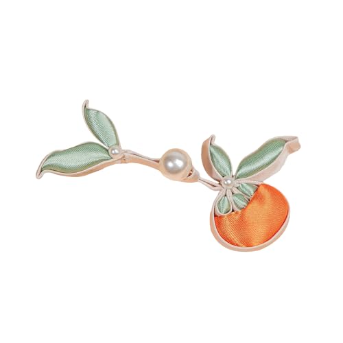 Traditionelle chinesische Knöpfe zum Aufnähen für Handarbeit, Cheongsam-Verzierung, Persimmon von Meiliyizu