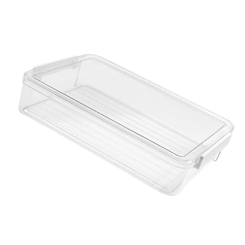 Transparente Aufbewahrungsbox für Dokumente, stapelbar, für Bürobedarf, für die Organisation von transparenten Dokumenten, Organizer, Aktenordner von Meiliyizu