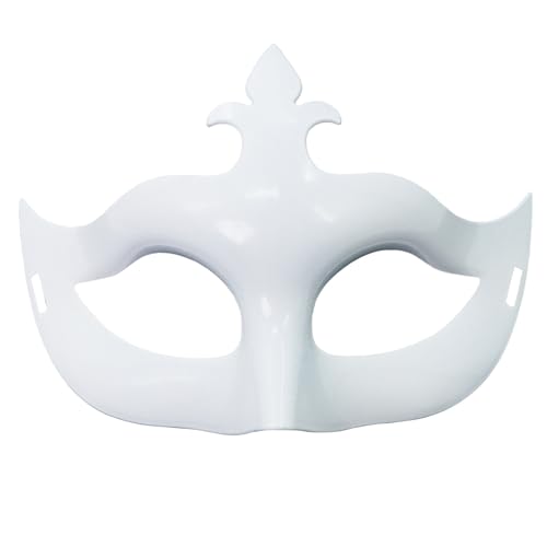 Weiße Maskerade Halloween Schmetterling halbes Gesicht Karneval Karneval für Party von Meiliyizu