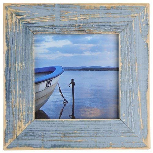 Mein Landhaus Bilderrahmen aus echtem Alt-Holz Stil Vintage, rustikal - handgefertigte Unikate in hellblau 20X20 Mein Landhaus Bilderrahmen aus echtem Alt-Holz Stil Vintage, rustikal - handgefertigte Unikate in hellblau 20X20 von Mein Landhaus