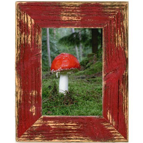 Mein Landhaus Bilderrahmen aus echtem Alt-Holz Stil Vintage, rustikal - handgefertigte Unikate in rot 10X15 Mein Landhaus Bilderrahmen aus echtem Alt-Holz Stil Vintage, rustikal - handgefertigte Unikate in rot 10X15 von Mein Landhaus
