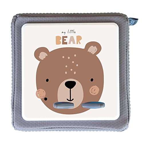 MeinBaby123® Schutzfolie kompatibel mit Toniebox | Schutzcover selbstklebend | Premium Qualität | Aufkleber passgenau I Folie Sticker I Toniebox Zubehör (Bär V2) von MeinBaby123