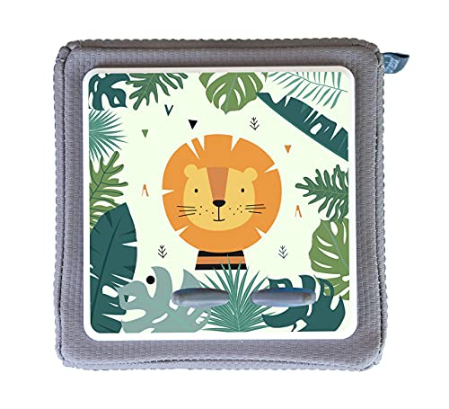 MeinBaby123 Schutzfolie kompatibel mit Toniebox | Schutzcover selbstklebend | Aufkleber passgenau I Folie Sticker I Toniebox Zubehör | Niedlicher Löwe im Dschungel MeinBaby123 Schutzfolie kompatibel mit Toniebox | Schutzcover selbstklebend | Aufkleber passgenau I Folie Sticker I Toniebox Zubehör | Niedlicher Löwe im Dschungel von MeinBaby123