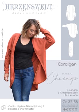 Cardigan Damen - Meine Chicago Cardigan Damen - Meine Chicago von Meine Herzenswelt