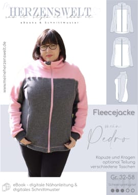 Fleecejacke Damen - Mein Pedro von Meine Herzenswelt