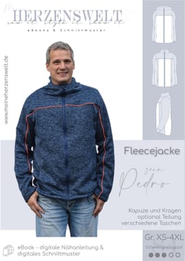 Fleecejacke Herren - Sein Pedro von Meine Herzenswelt