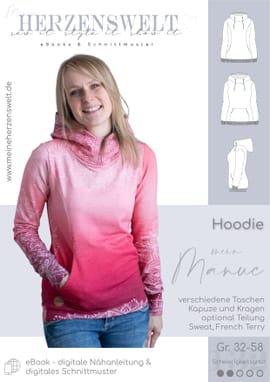 Hoodie Damen - mein Manuc von Meine Herzenswelt